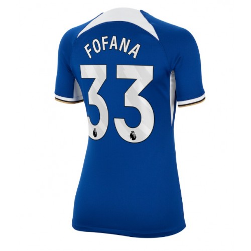 Maillot de foot Chelsea Wesley Fofana #33 Domicile Femmes 2023-24 Manches Courte